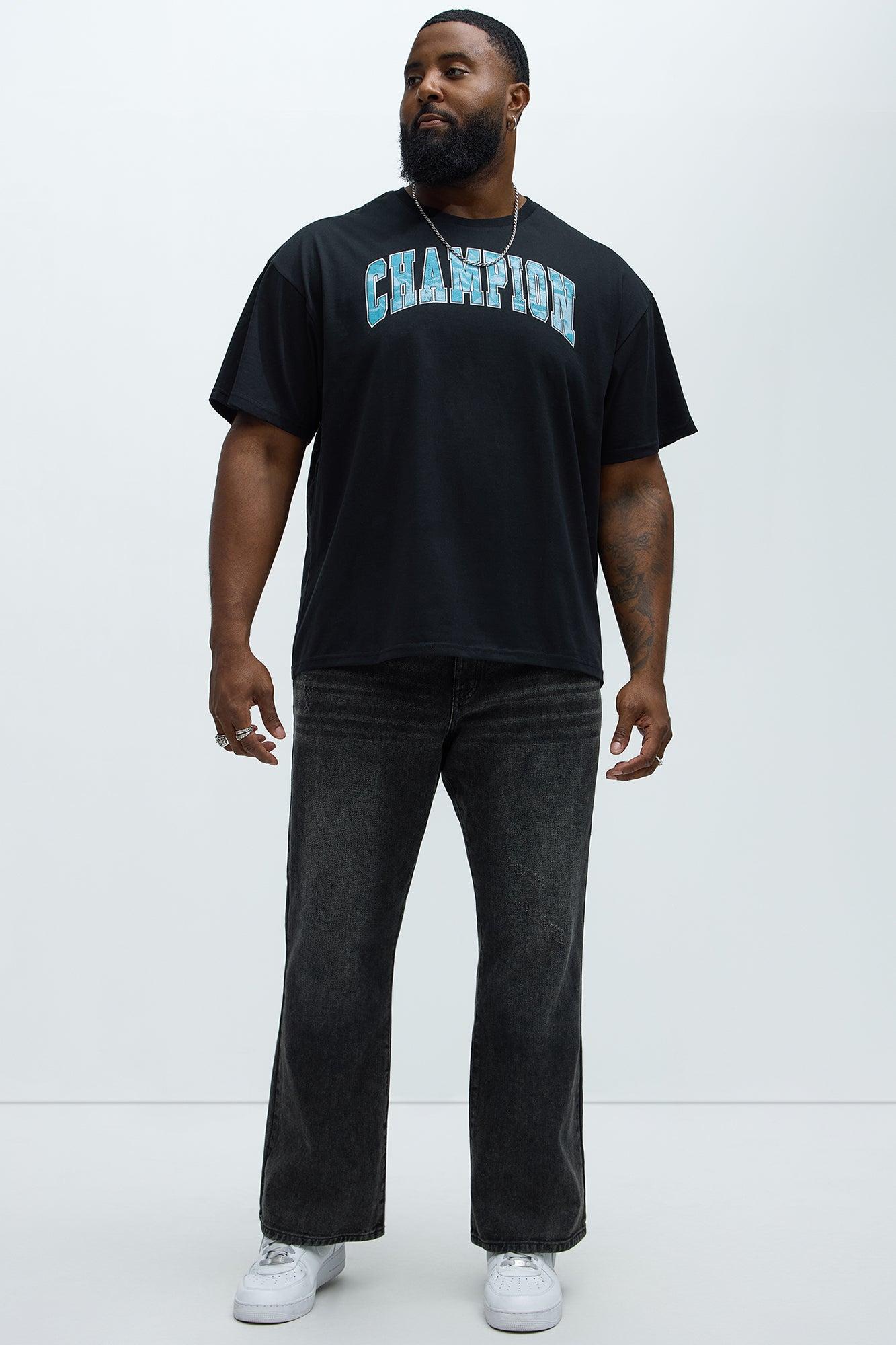 Champion University Short Sleeve Tee - Black Product Image