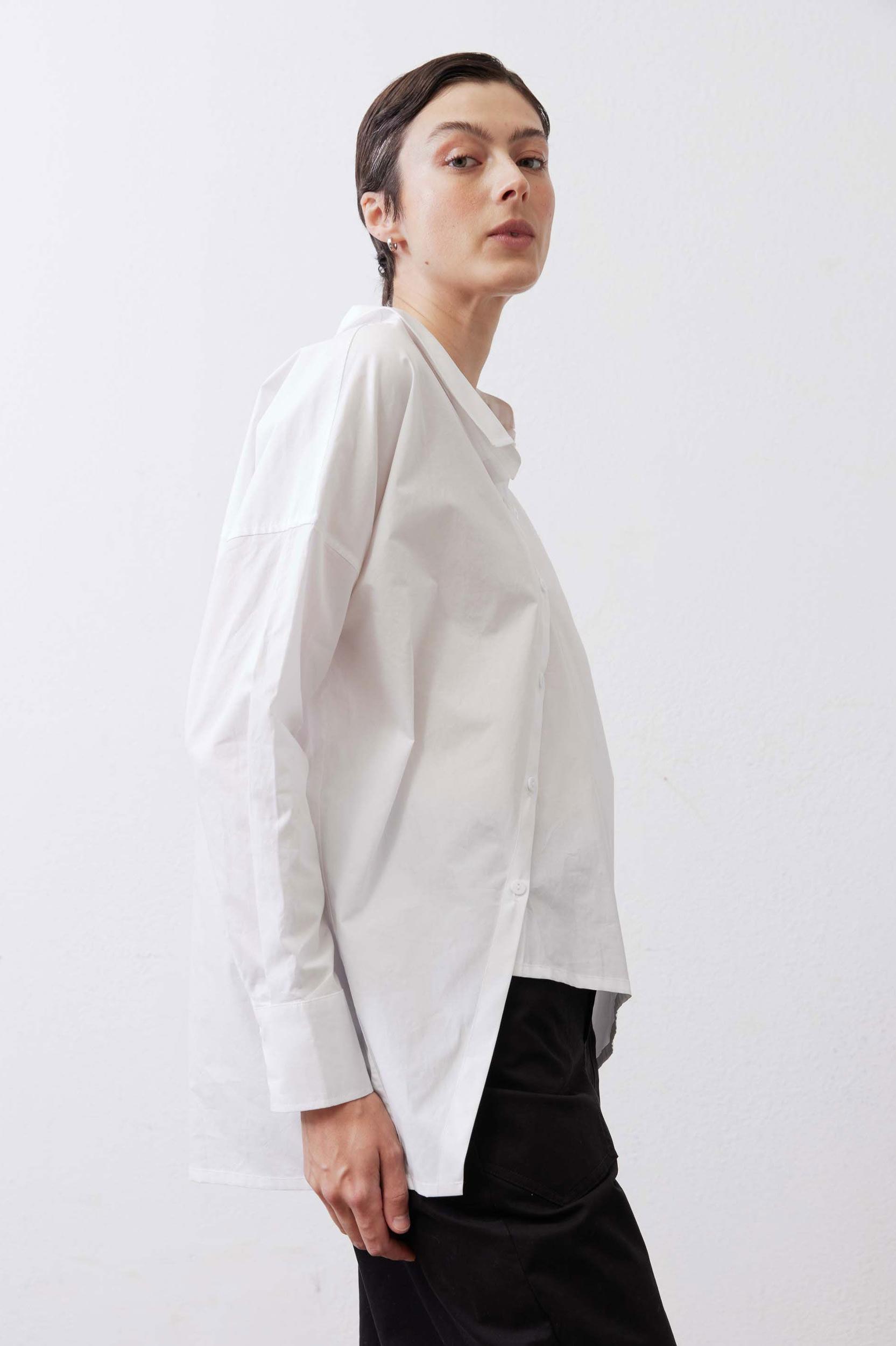 Woke Up Like This Button Down Top Product Image