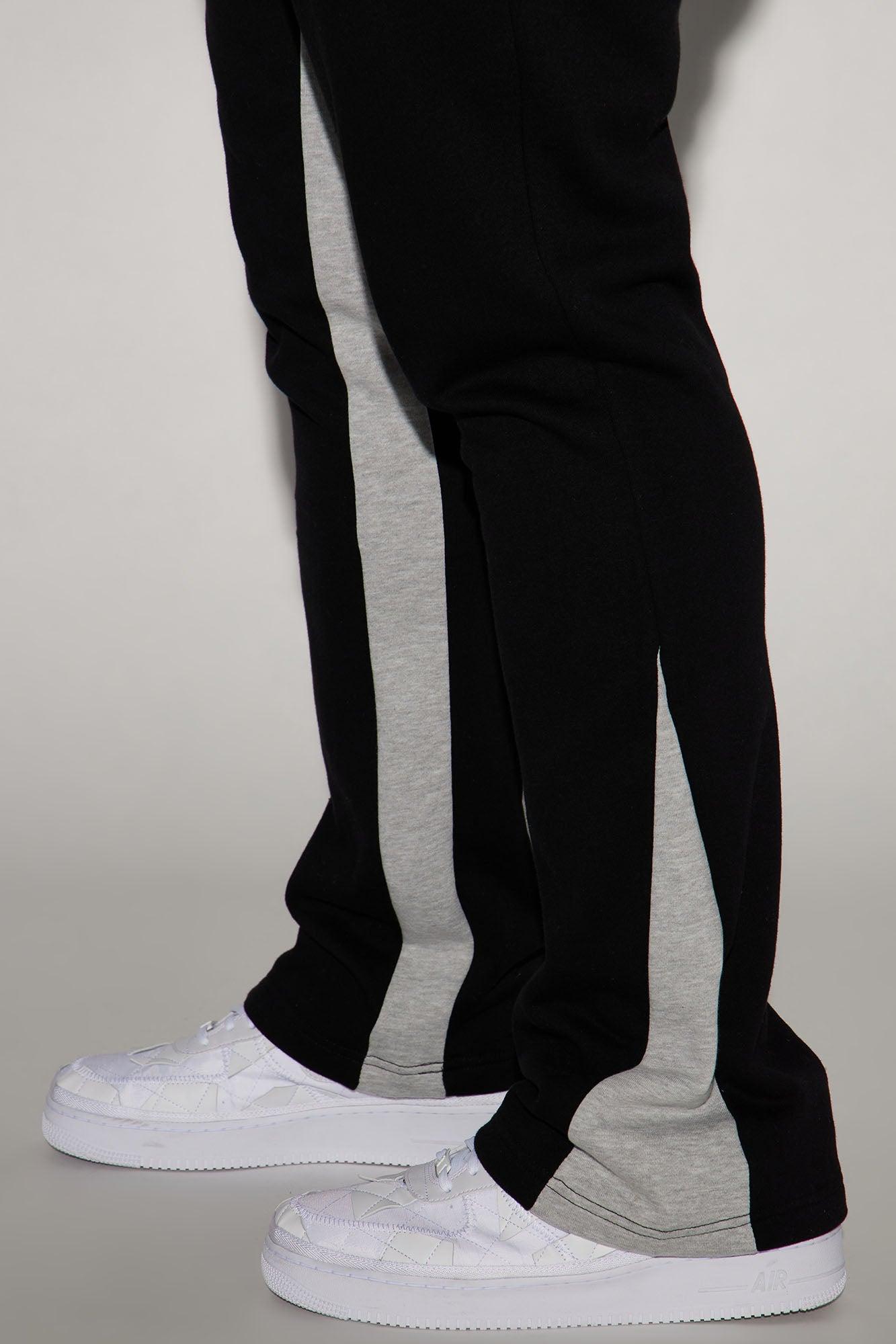 Tyson Flared Sweatpants - Black Product Image