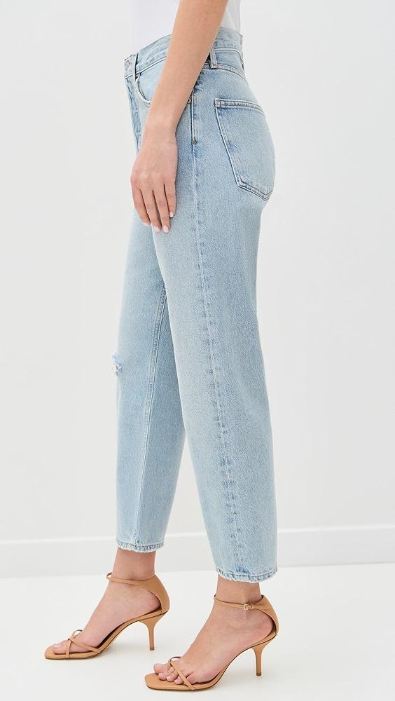 AGOLDE 90's Crop: Mid Rise Loose Straight Jeans | Shopbop Product Image