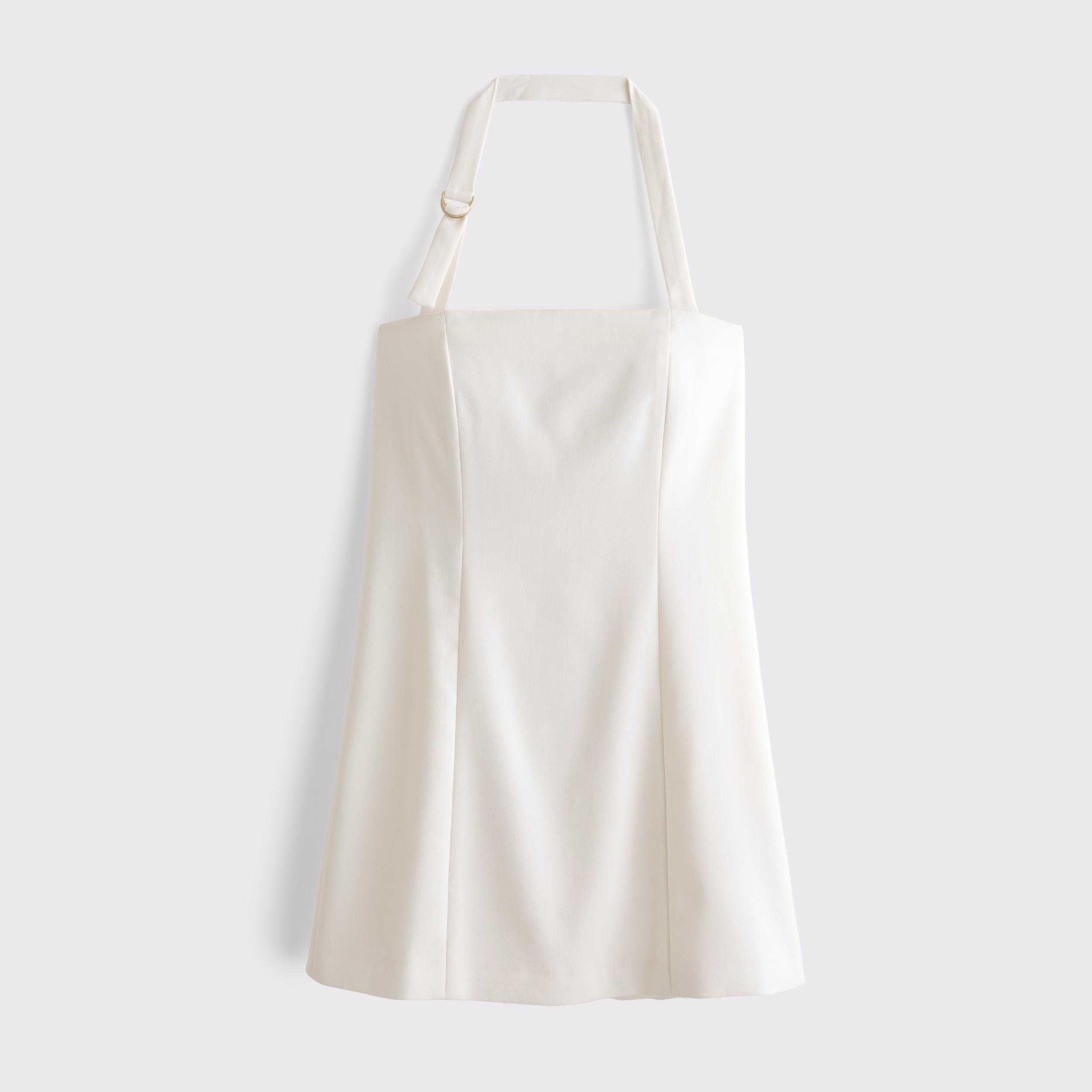 Halter Tailored Mini Dress Product Image