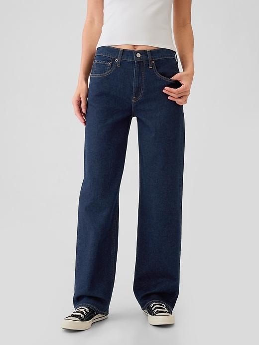 Mid Rise 90s Loose Jeans Product Image