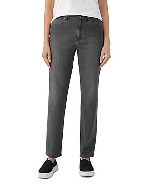 Eileen Fisher High Rise Slim Fit Jeans in Carbon Product Image