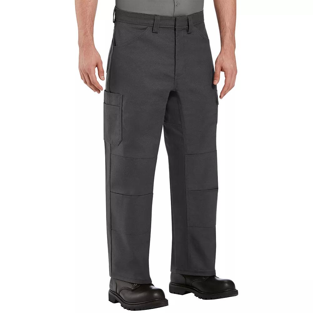 Men's Red Kap Performance Shop Pants, Size: 34X30, Gray Product Image