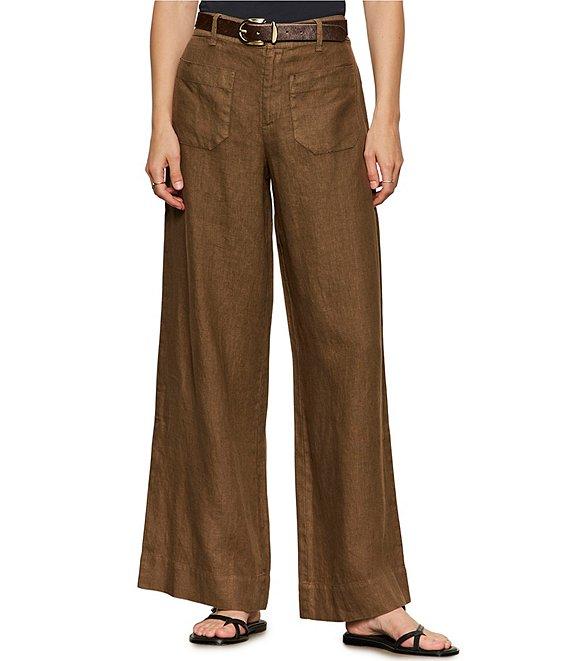 Sanctuary The Linen Marine Wide Leg Pants Product Image