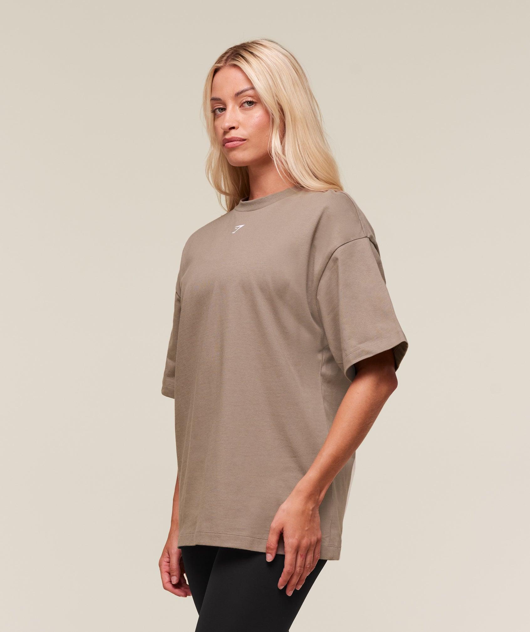 We Do Gym Graphic Oversized T-Shirt Product Image