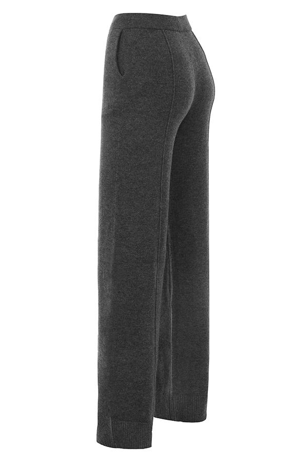 Yalina  charcoal cashmere blend trousers - sale Product Image