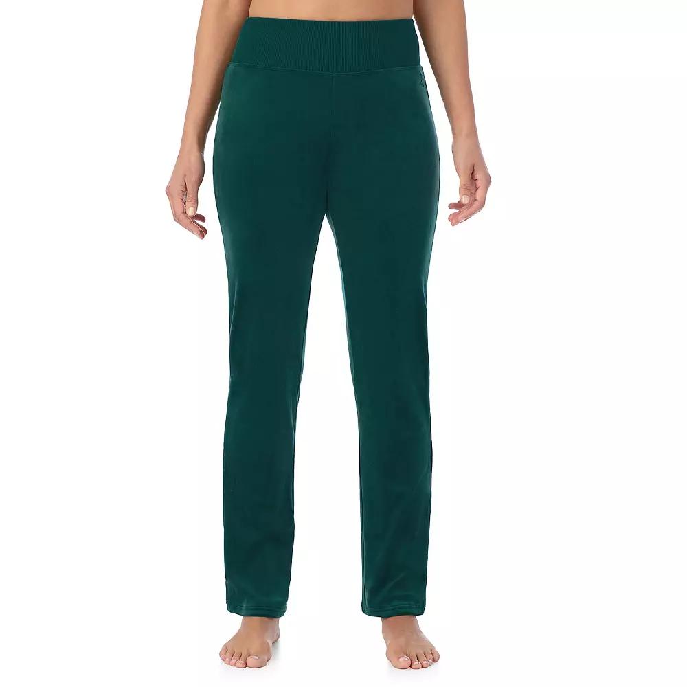 Women's Cuddl Duds® Stretch Velour Boot Cut Leggings,  Product Image