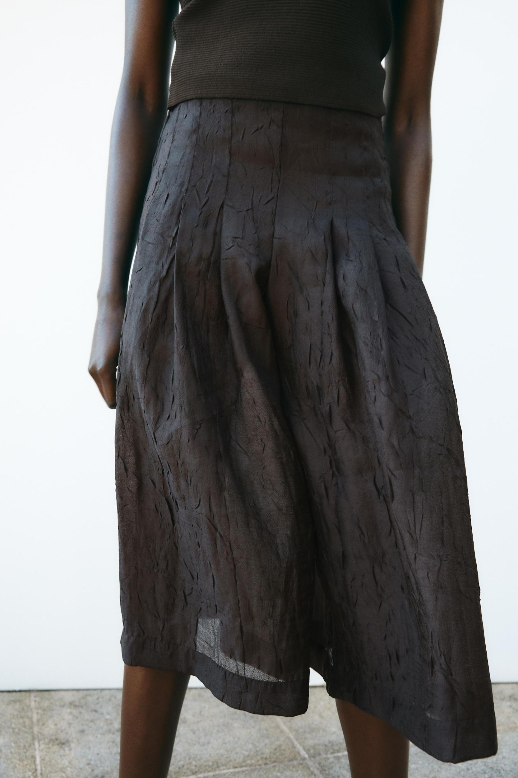 PLEATED ORGANZA CULOTTES Product Image