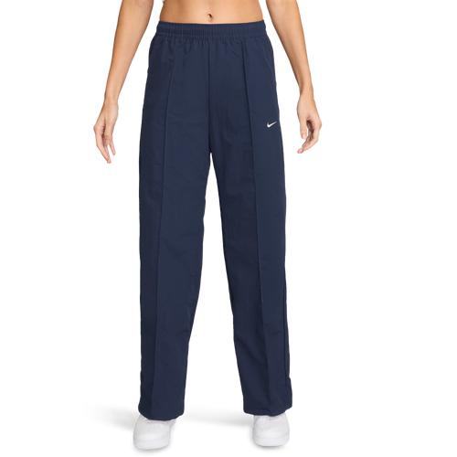 Womens Nike Sportswear Everything Wovens Mid-Rise Open-Hem Pants | FQ3588-410 Product Image