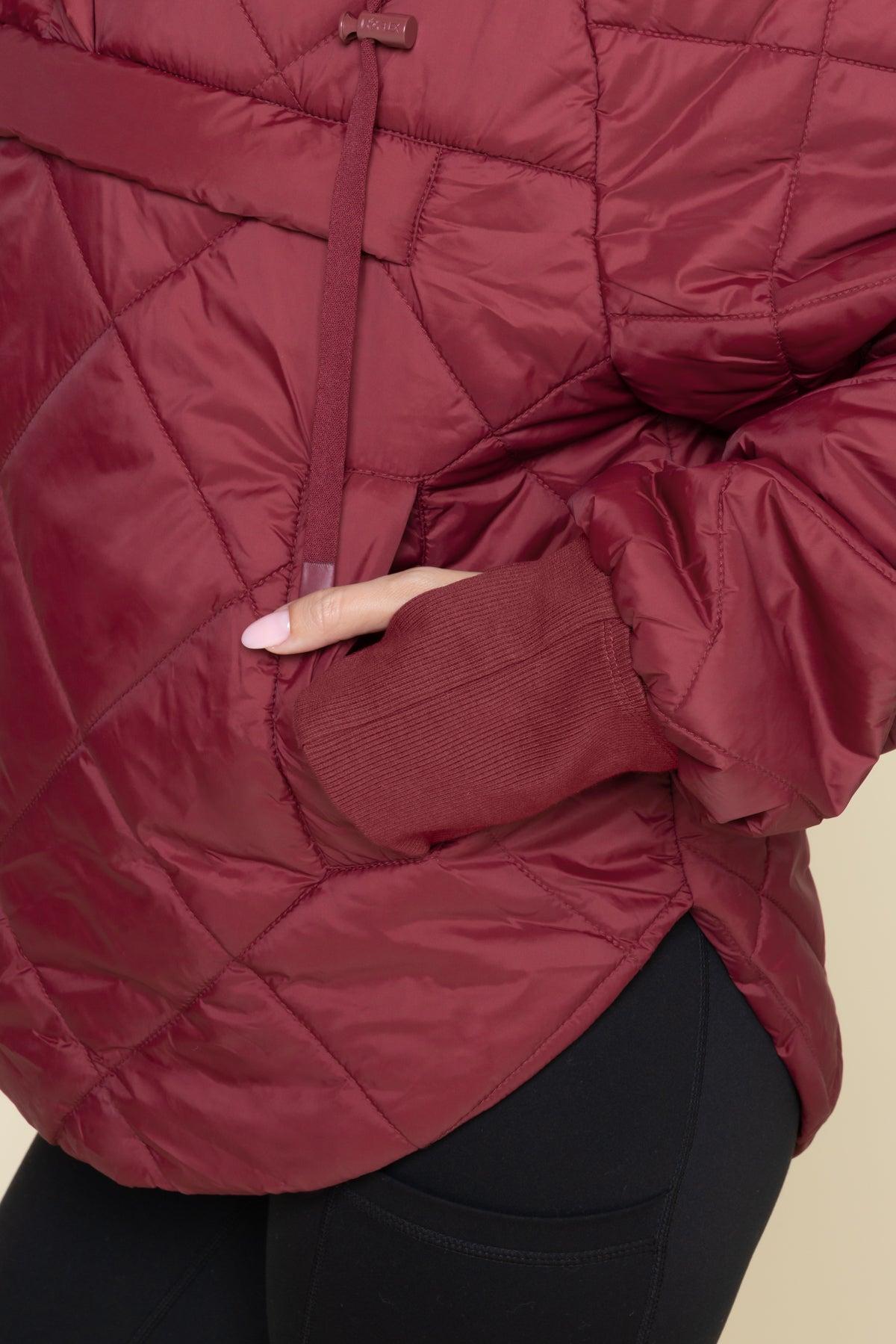 Pillow Packable Puffer Jacket - Silver Birch Product Image