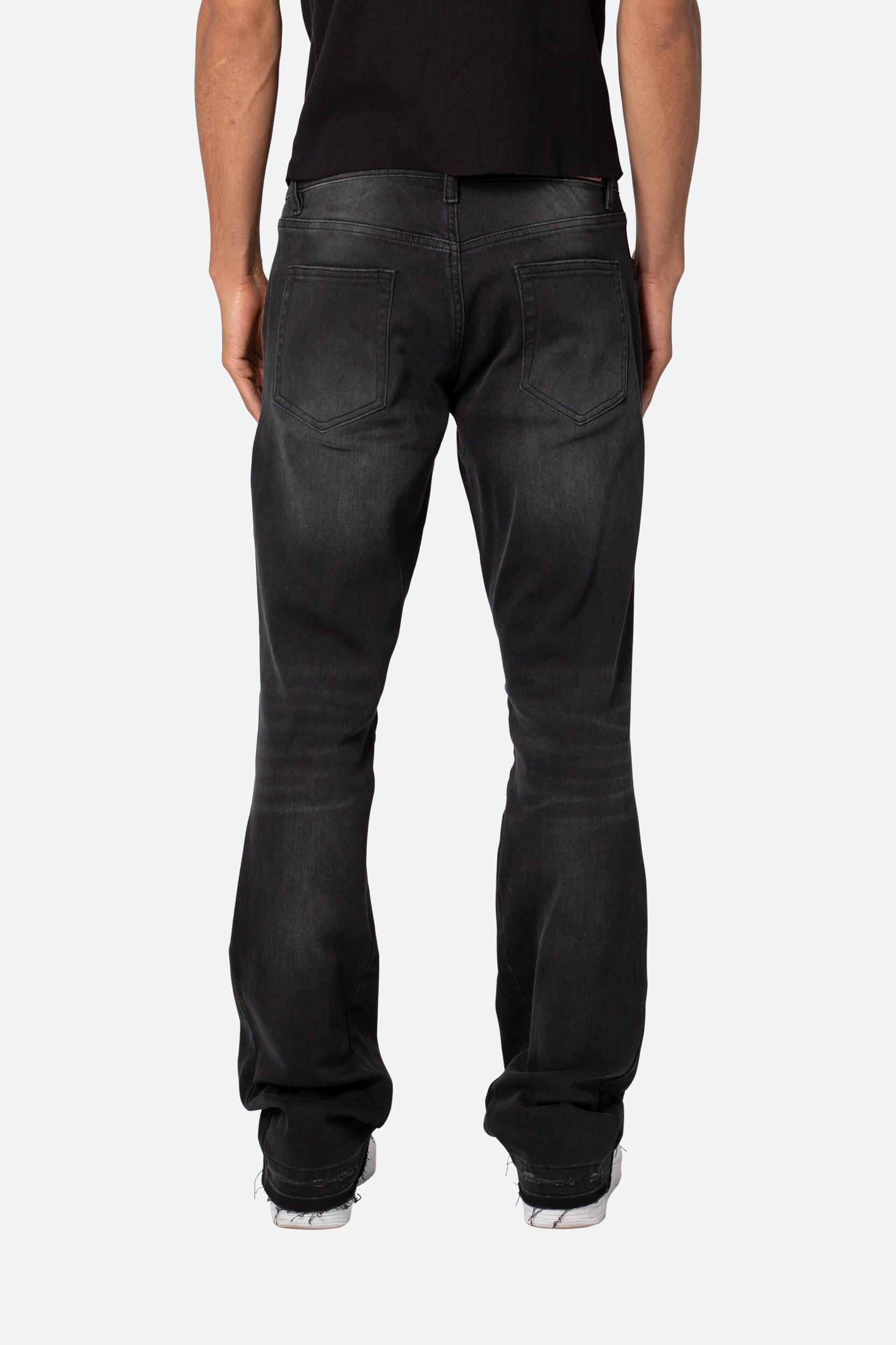 M524 Slim Stacked Denim - Washed Black Product Image