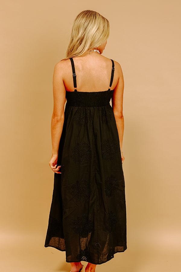 Kind Soul Embroidered Midi Dress Product Image