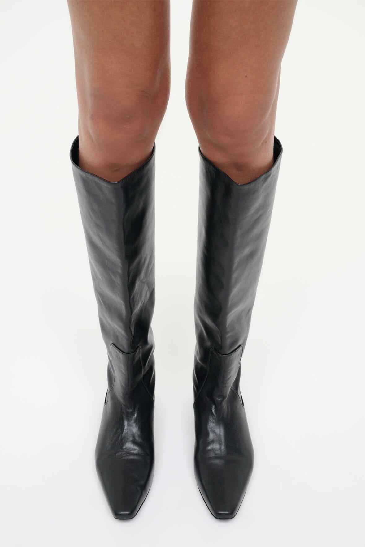 WALLY FLAT BOOT | BLACK Product Image