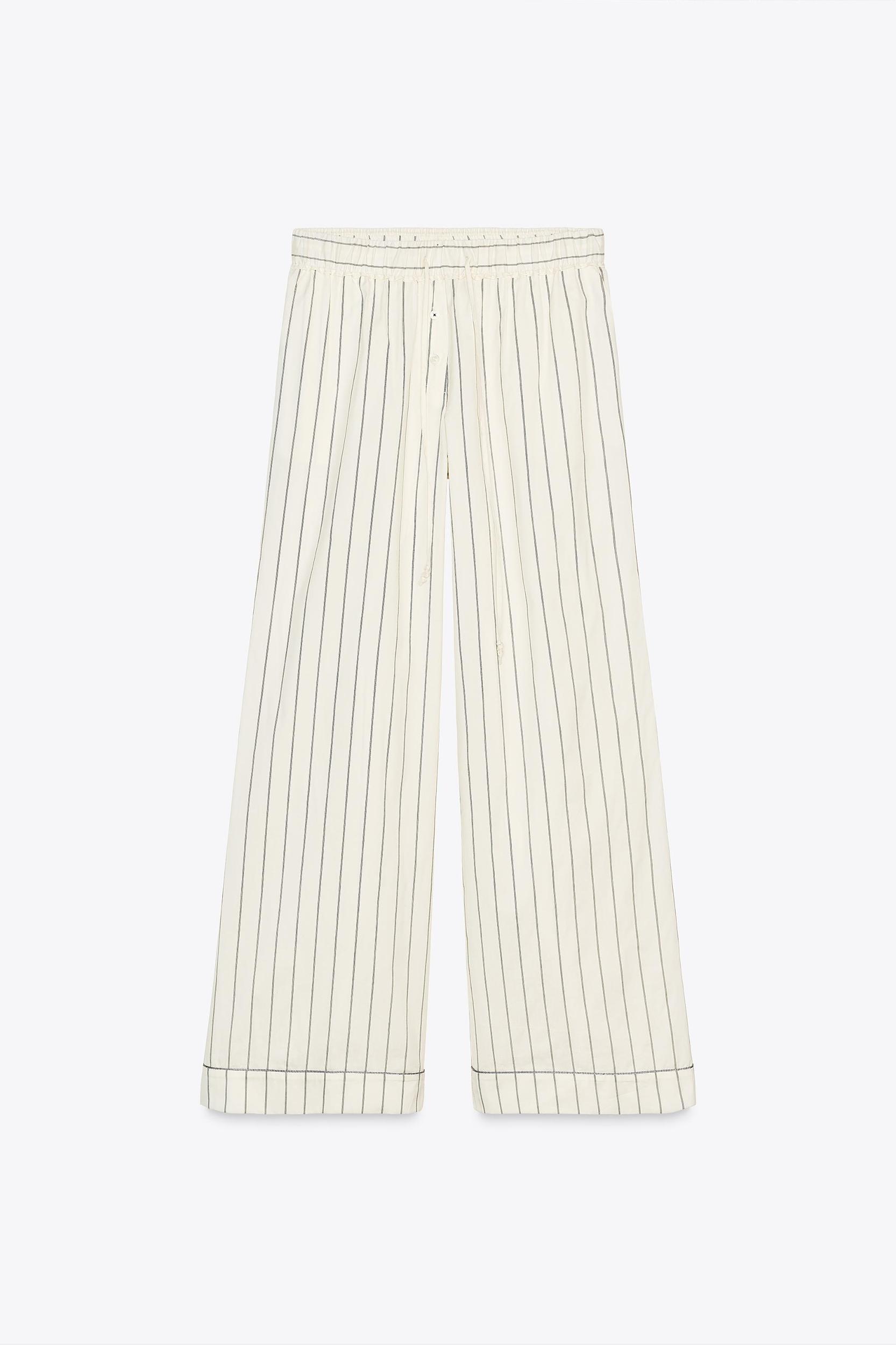ZW COLLECTION STRIPED PANTS Product Image