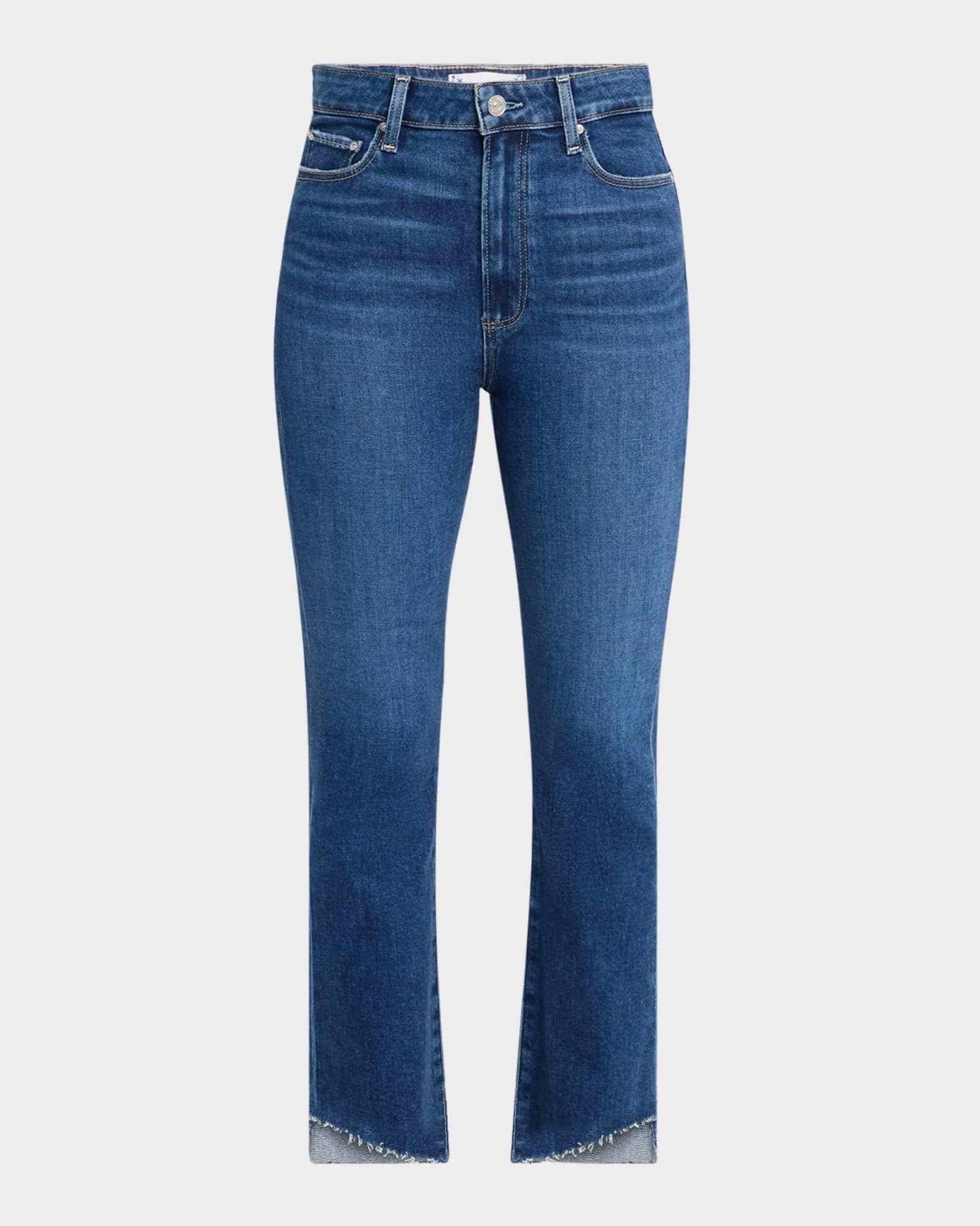 Claudine Kick-Flare Jeans with Angled Hem Product Image