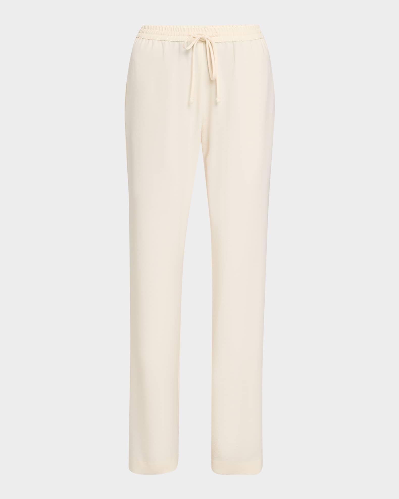 Crepe Drawstring Resort Pants Product Image