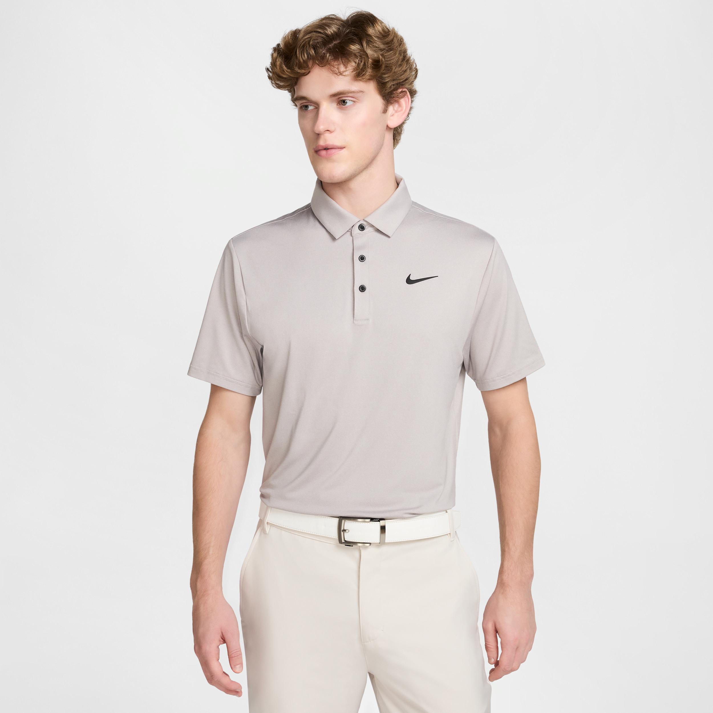 Nike Mens Tour Dri-FIT Heathered Golf Polo | FZ7473-009 Product Image