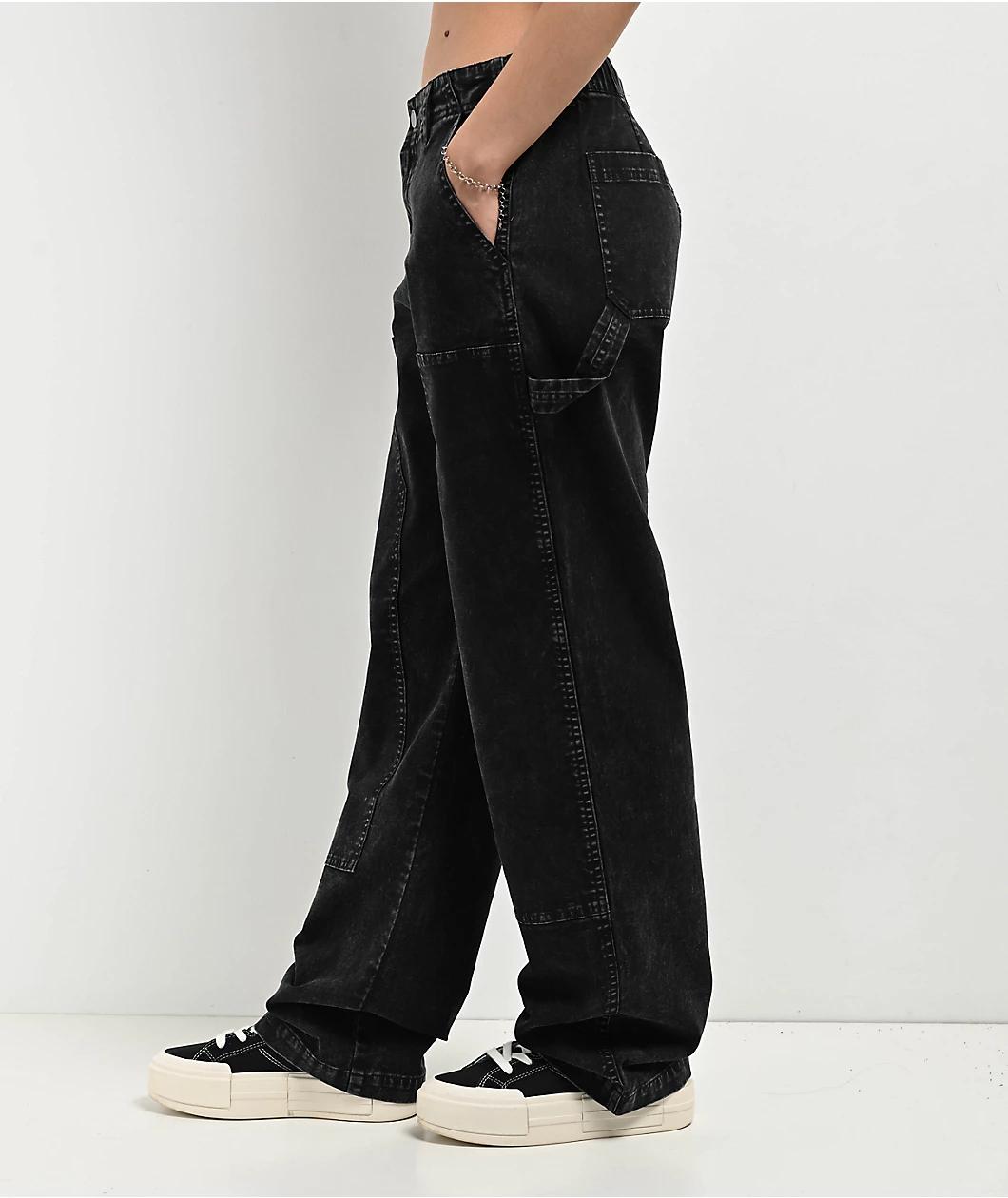 Empyre Brooke Mineral Wash Black Carpenter Jeans Product Image