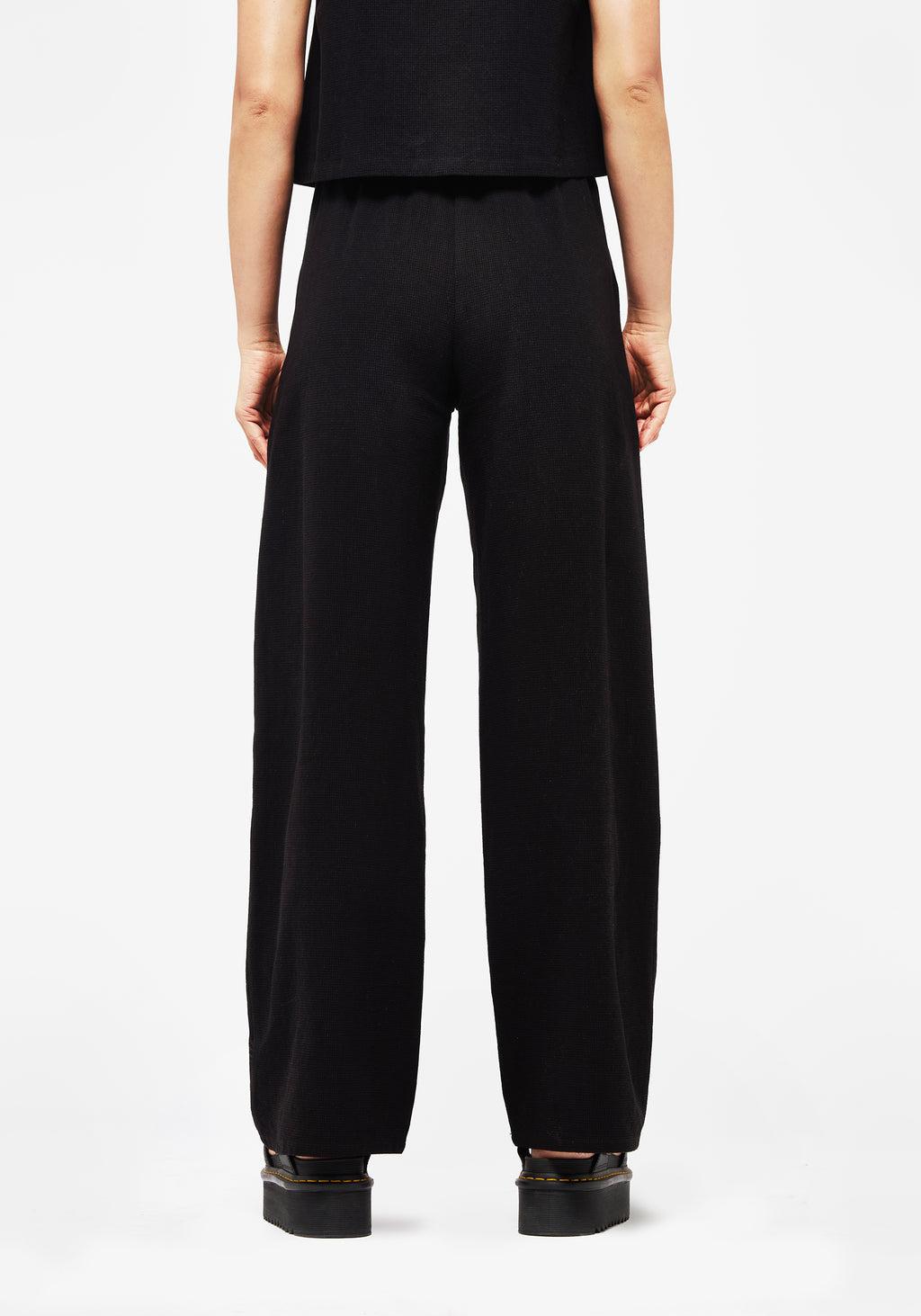 Thorell Embroidered Cotton Wide Leg Trousers Product Image