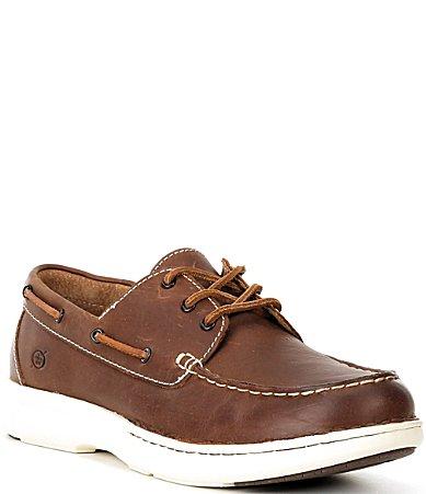 Born Mens Mariner 3-Eye Leather Boat Shoes Product Image