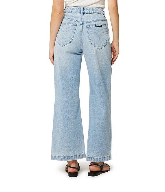 Rolla's Sailor Long Beach High Rise Wide Flare Leg Jeans Product Image