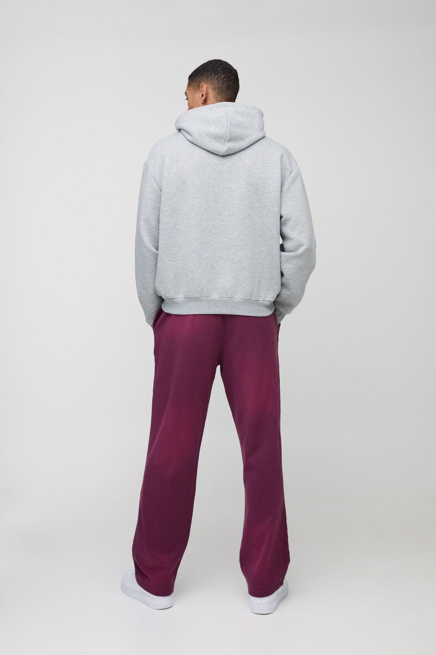 Oversized Spray Wash Sweatpants | boohooMAN USA Product Image