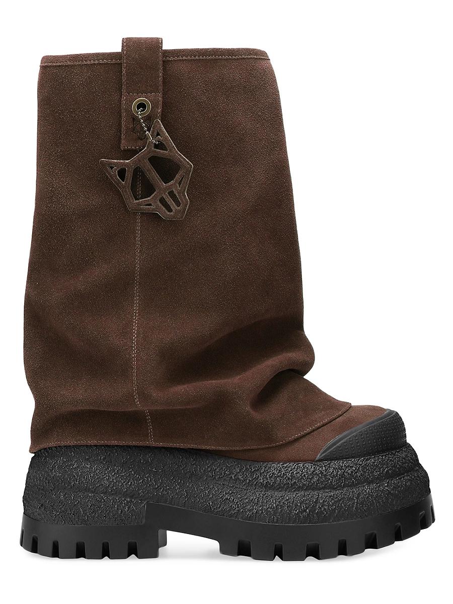 Womens Disturb Suede Boots Product Image