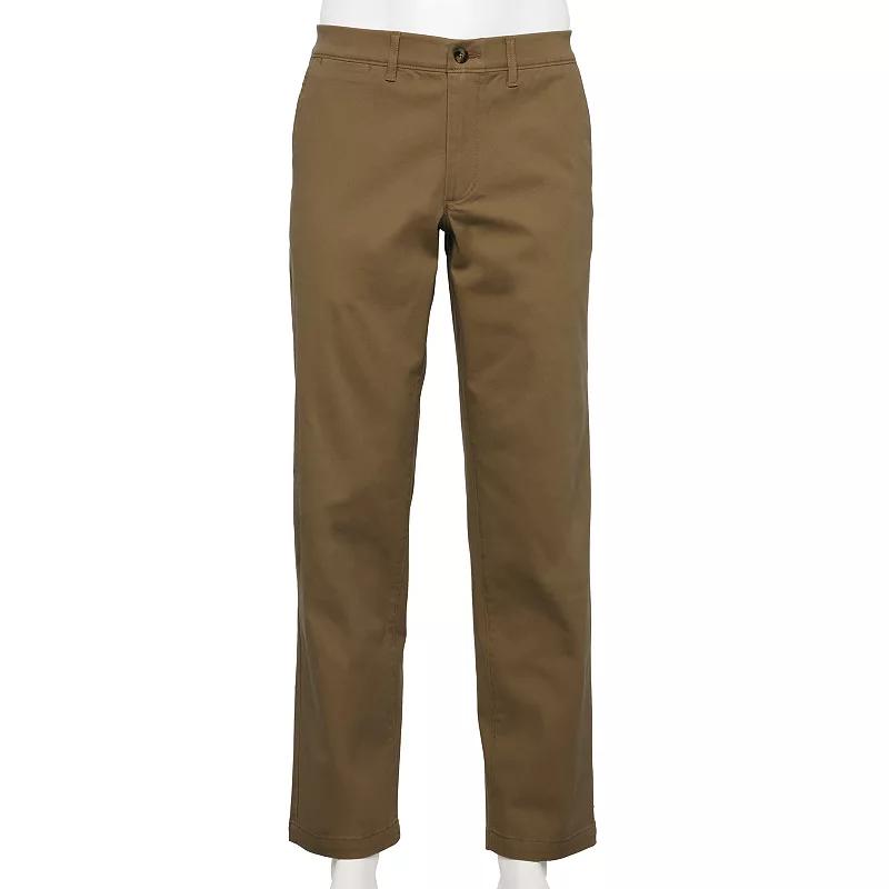 Men's Sonoma Goods For Life® Flexwear Loose Fit Chinos, Size: 33X32, Iron Ore Product Image