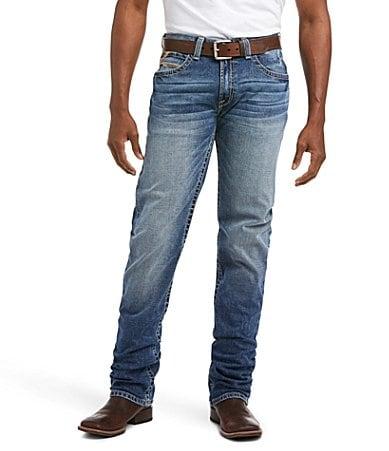 Ariat M4 Low Rise Stretch Longspur Stackable Straight Leg Jeans Product Image