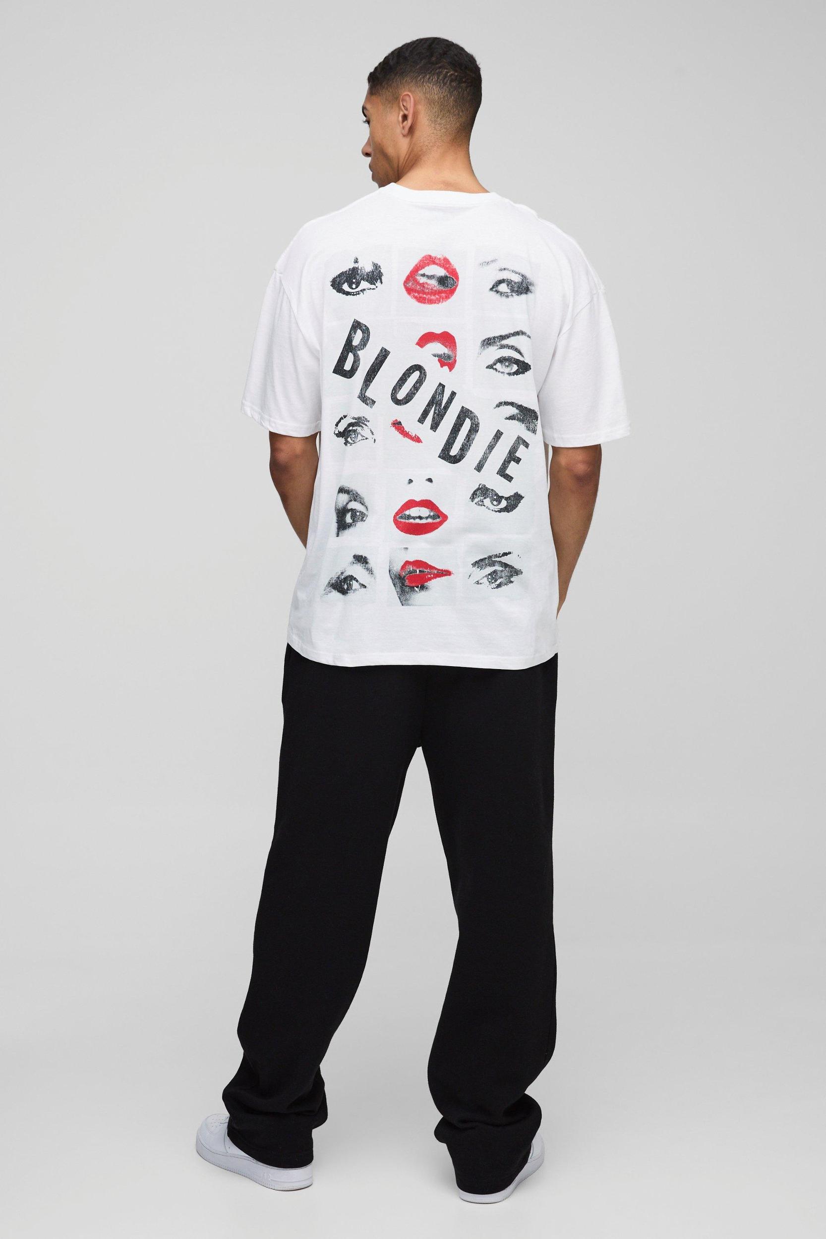 Oversized Blondie License T-Shirt | boohooMAN USA Product Image