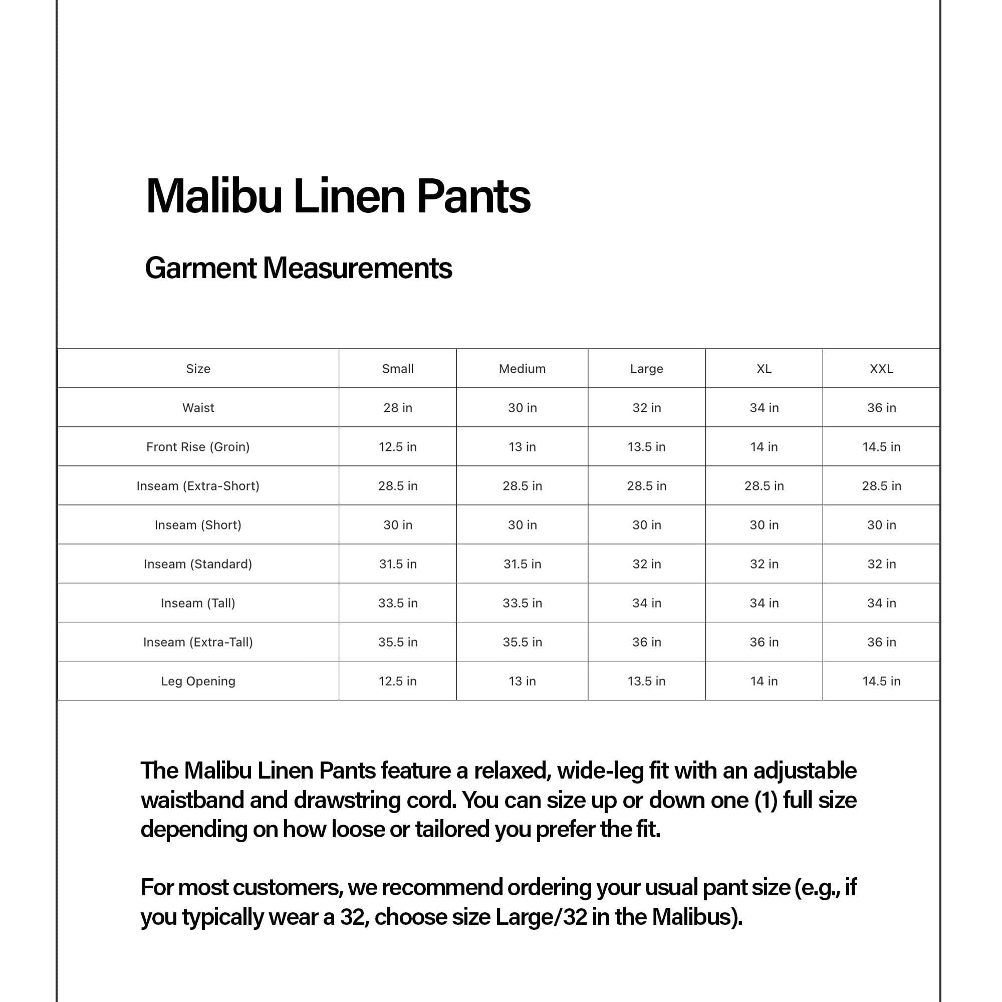 Malibu Linen Pants Product Image