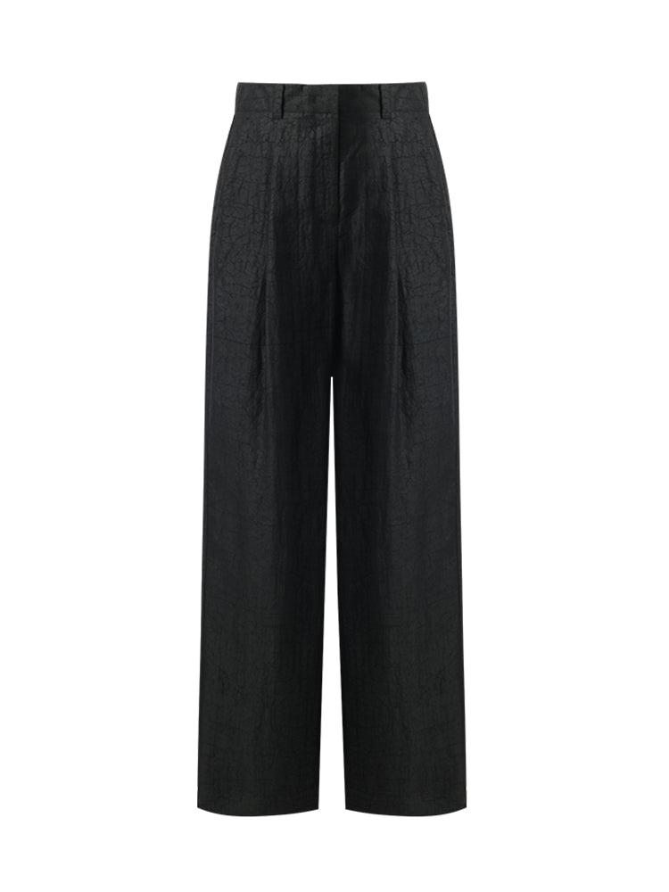 18 Momme Xiang Yun Silk Straight Women Pants Product Image