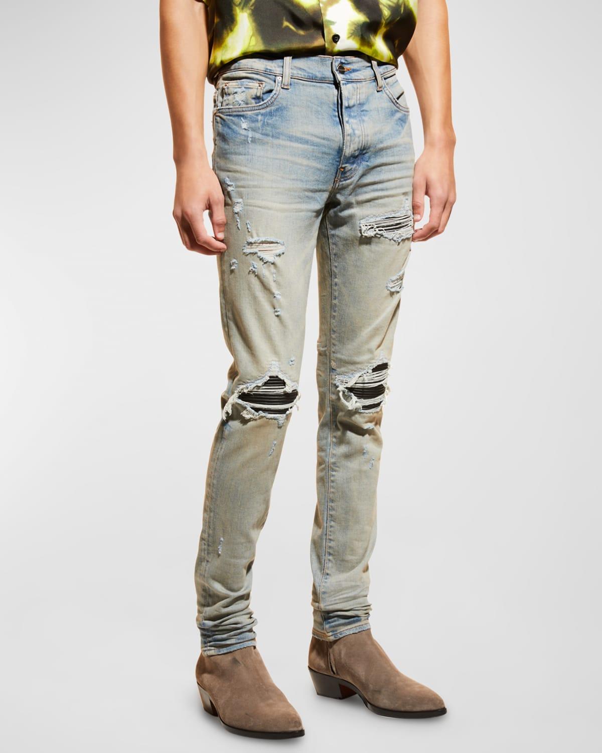 Mens MX1 Destroyed Skinny Jeans Product Image