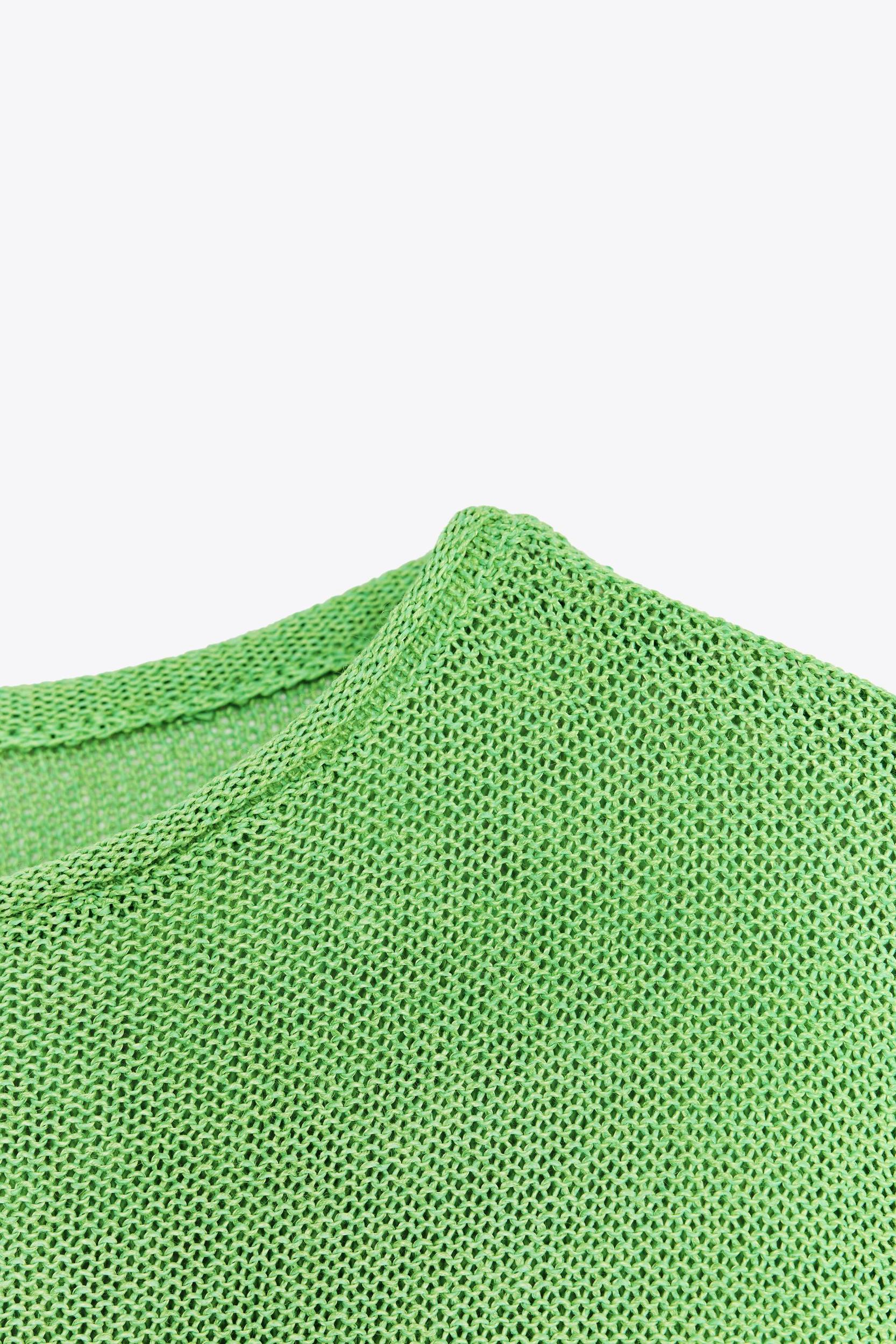 WIDE SLEEVE KNIT TOP Product Image