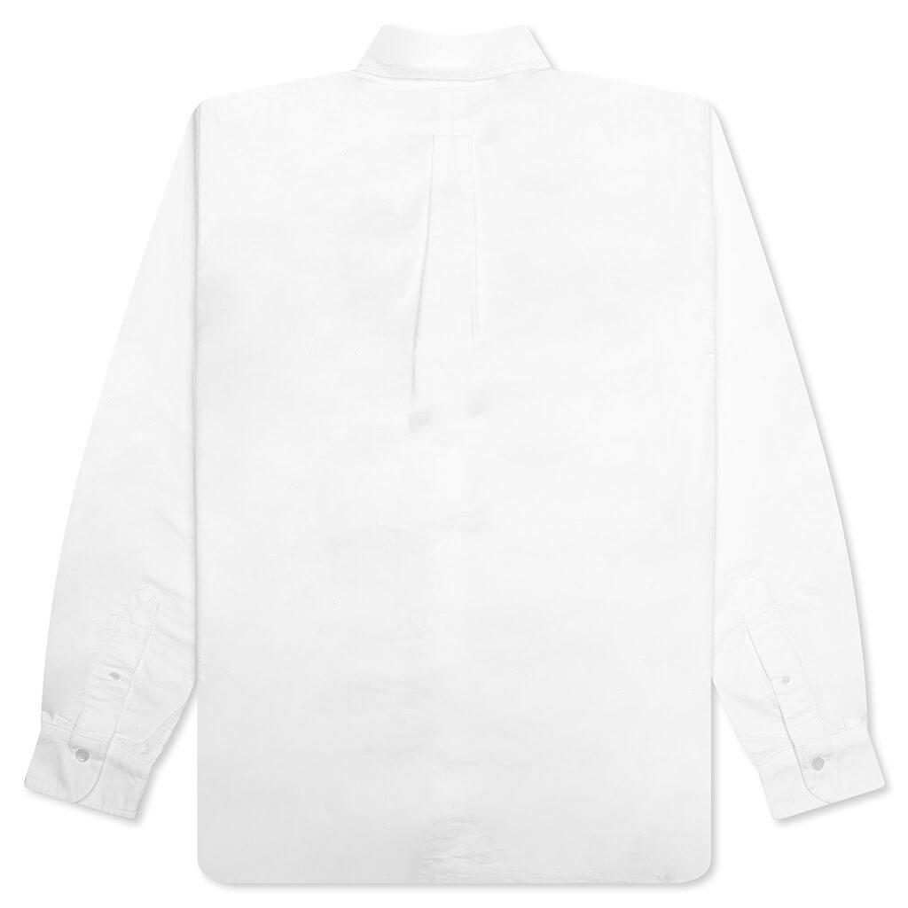 Oxford Bd Shirt - White Male Product Image