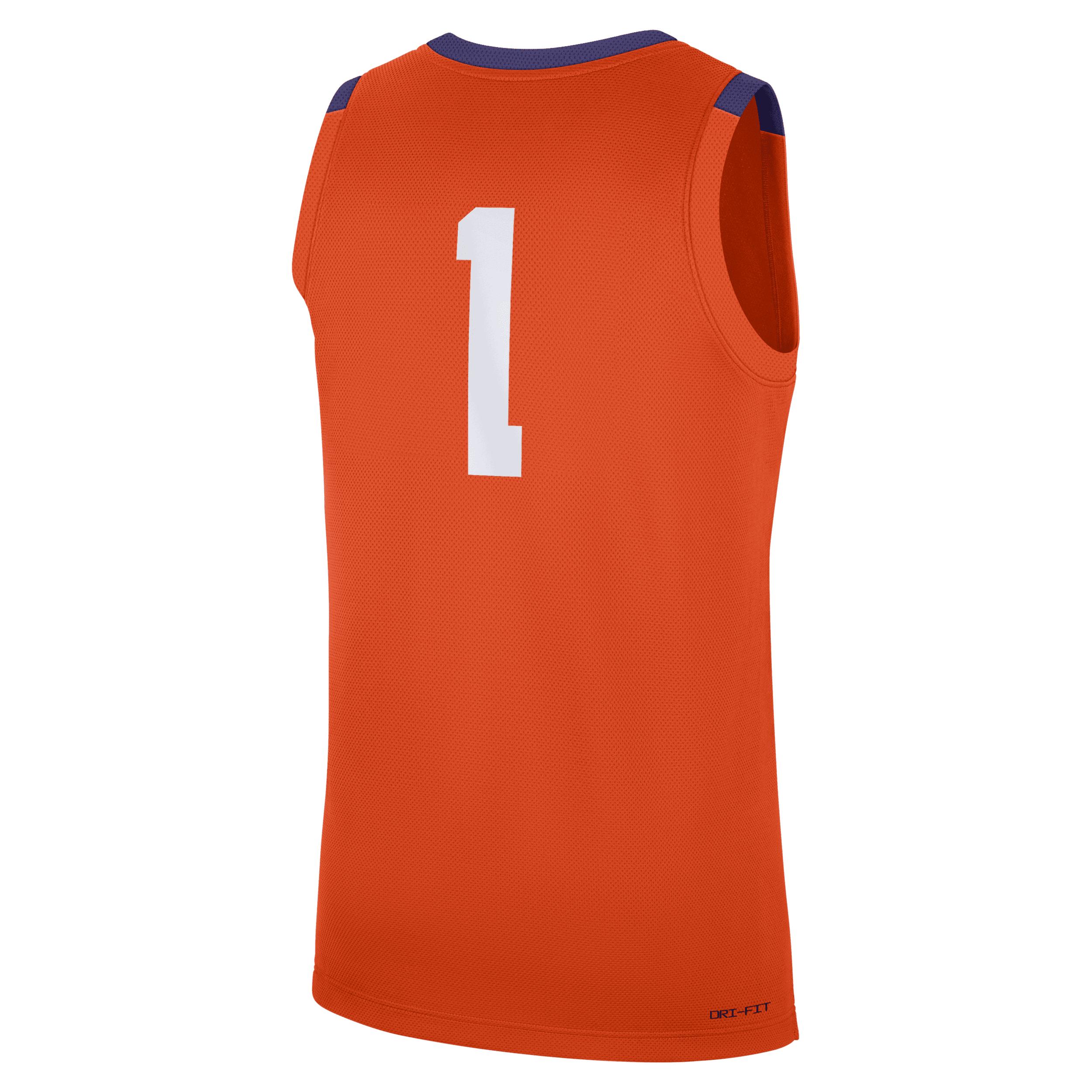 Clemson Tigers Replica Nike Men's College Basketball Jersey Product Image
