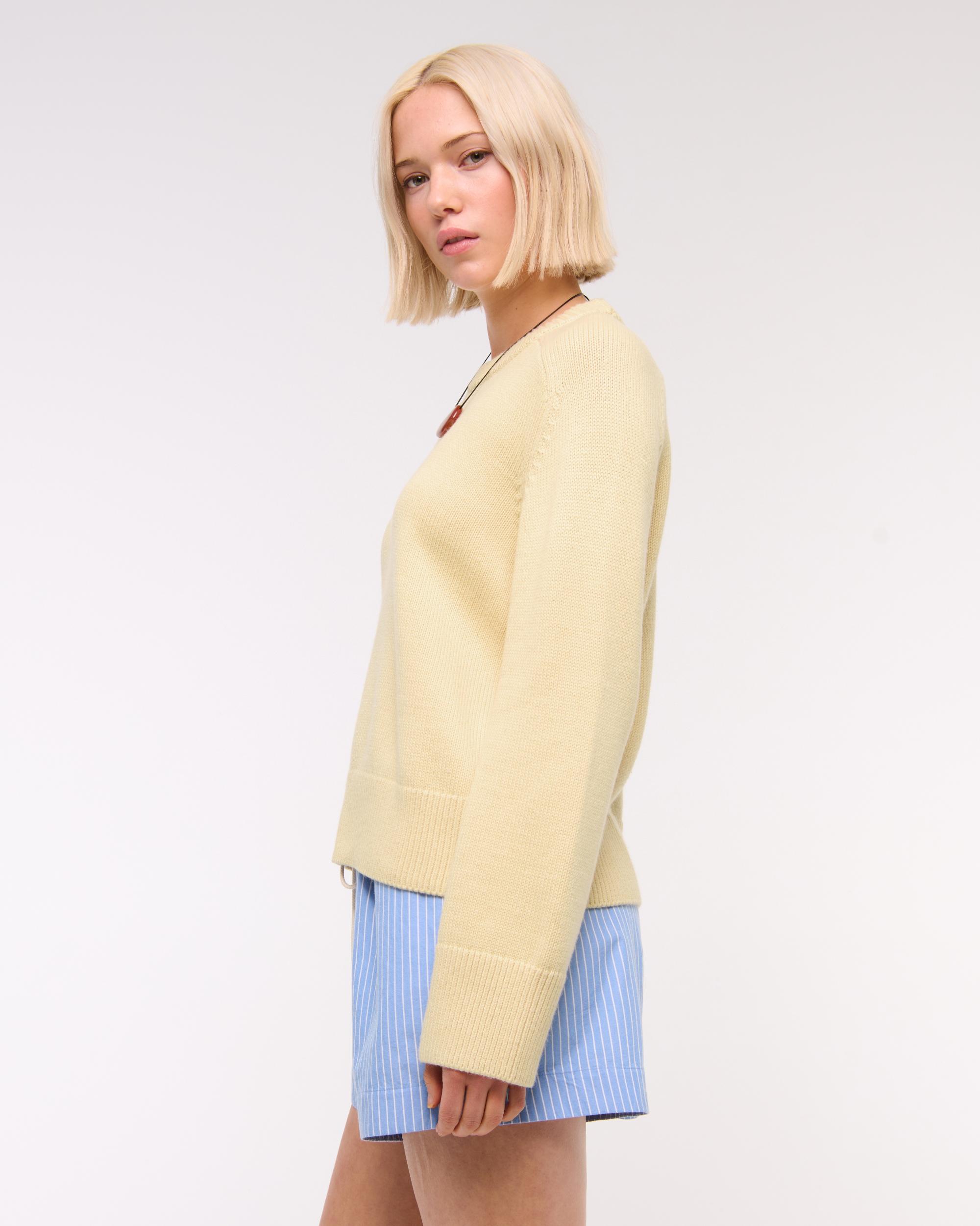 The A&F Madeline Crew Sweater Product Image