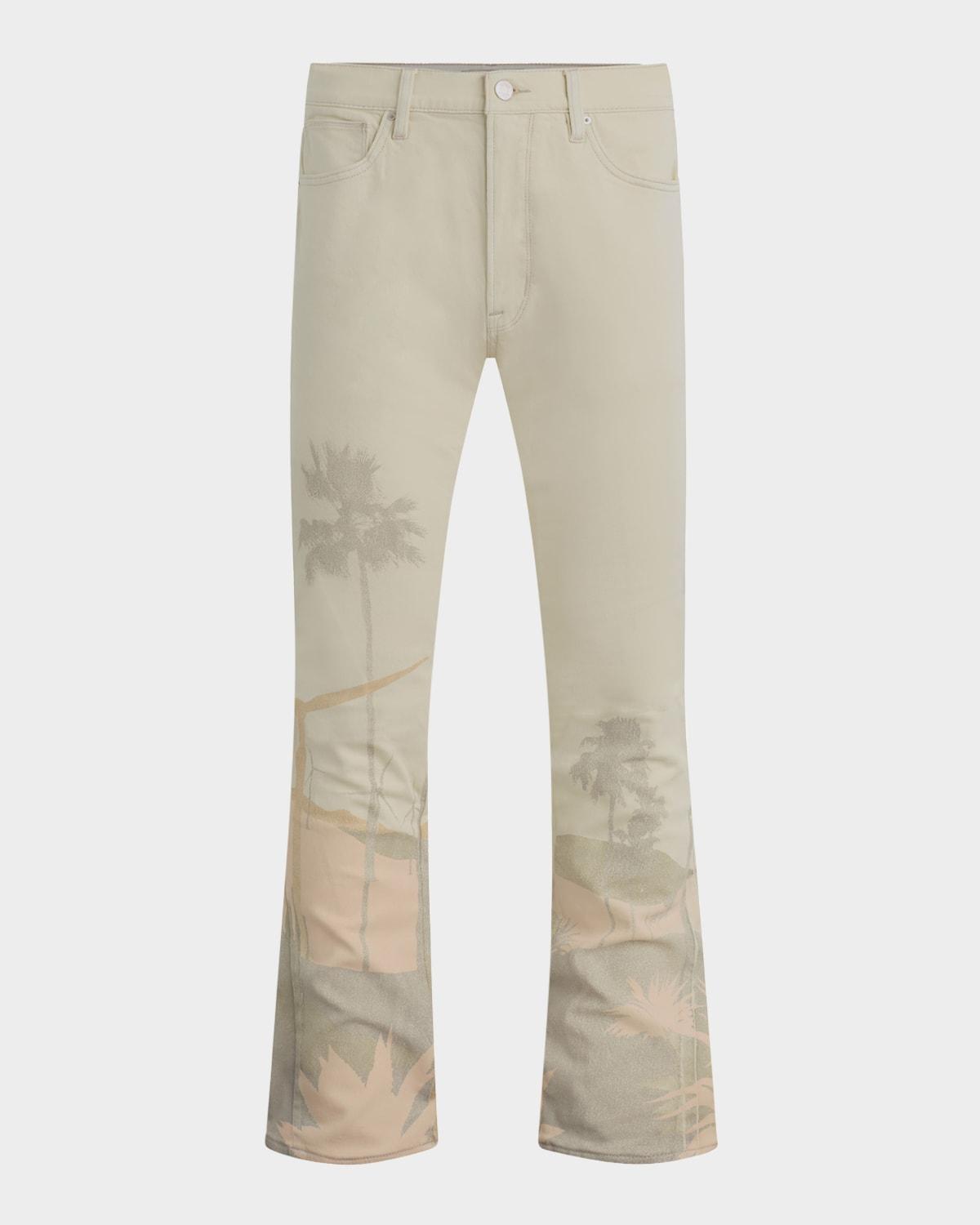 Men's Walker Kick Flare Graphic Print Pants Product Image