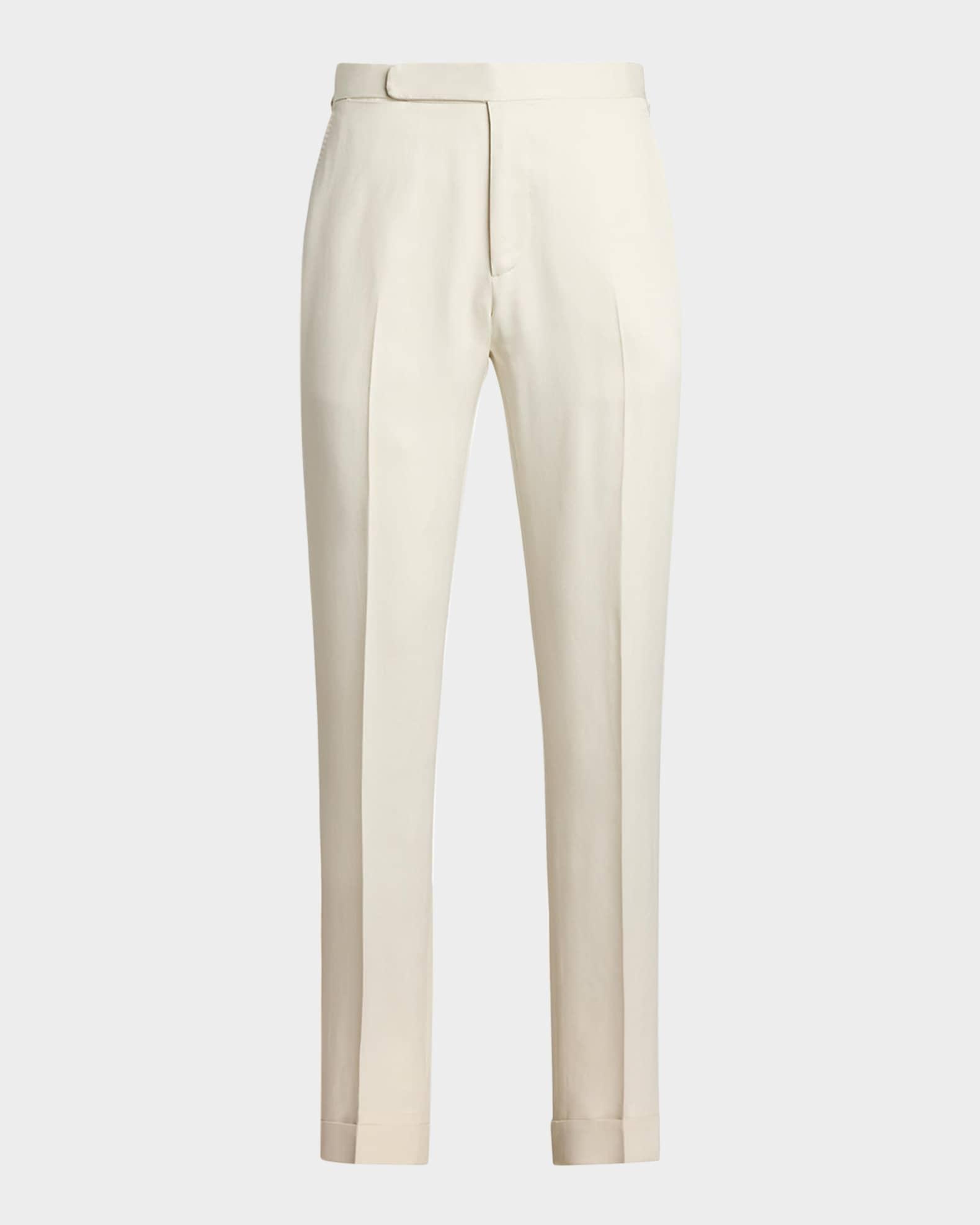 Men's NM X RL Gregory Handmade Silk Trousers Product Image