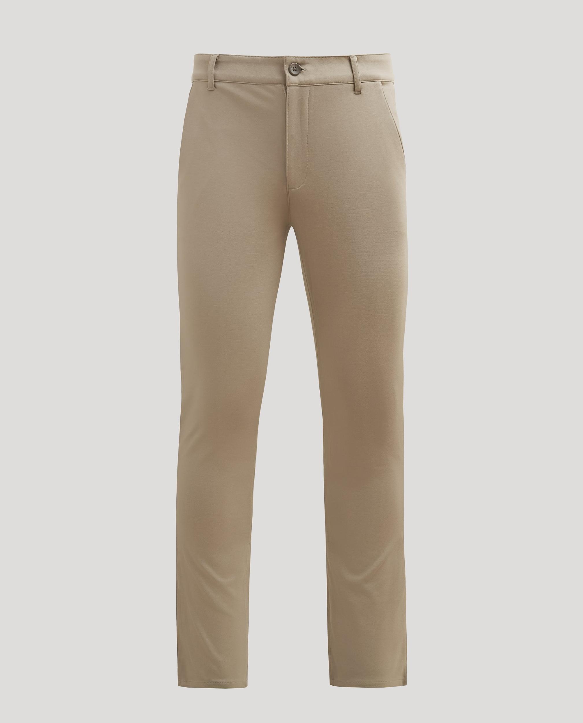 Khaki Slim Comfort Knit Chino Pant Product Image