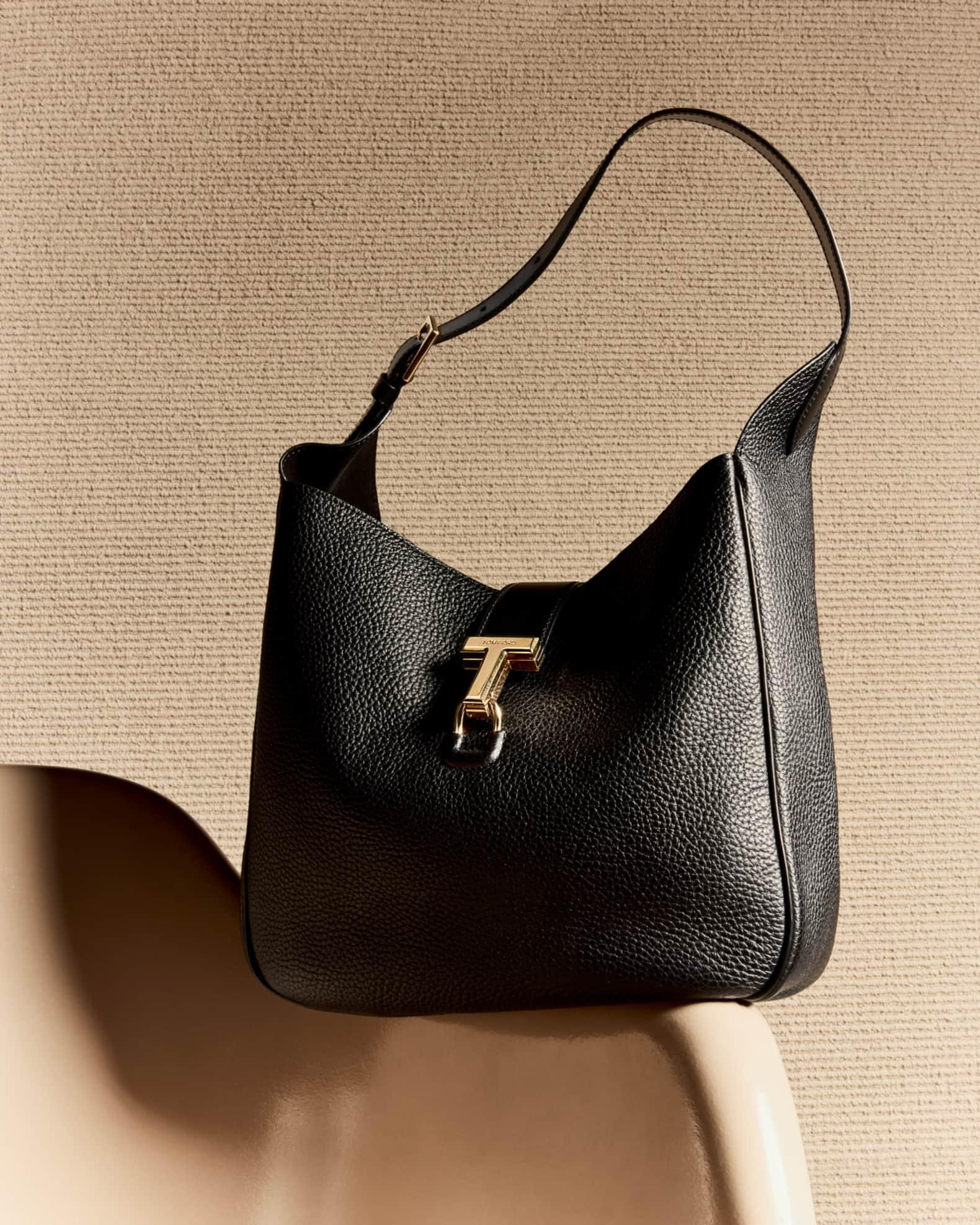 Monarch Medium Hobo Bag in Leather  Product Image