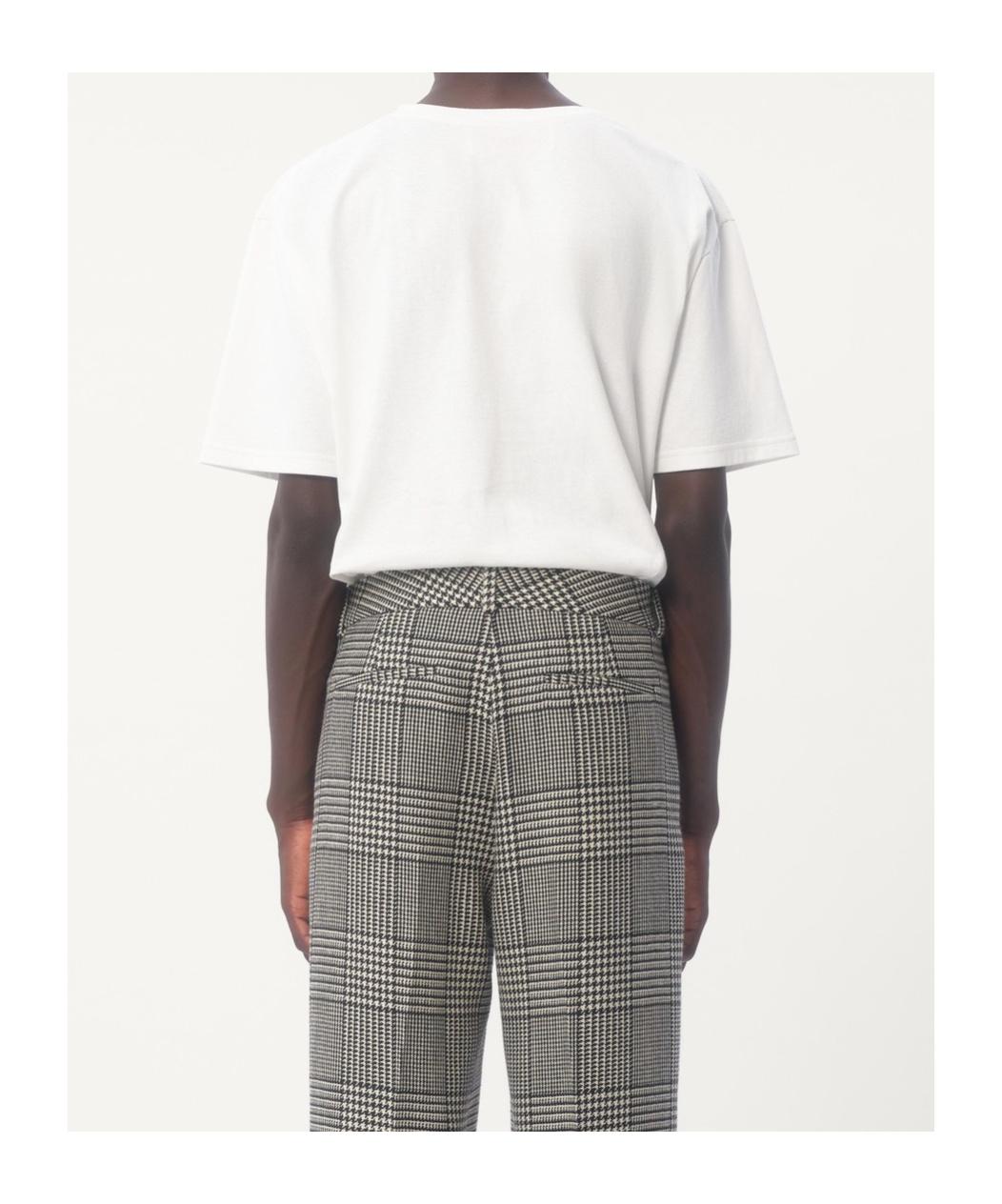 VALENTINO Mens Avorio Logo-print Crew-neck Cotton-jersey T-shirt Product Image