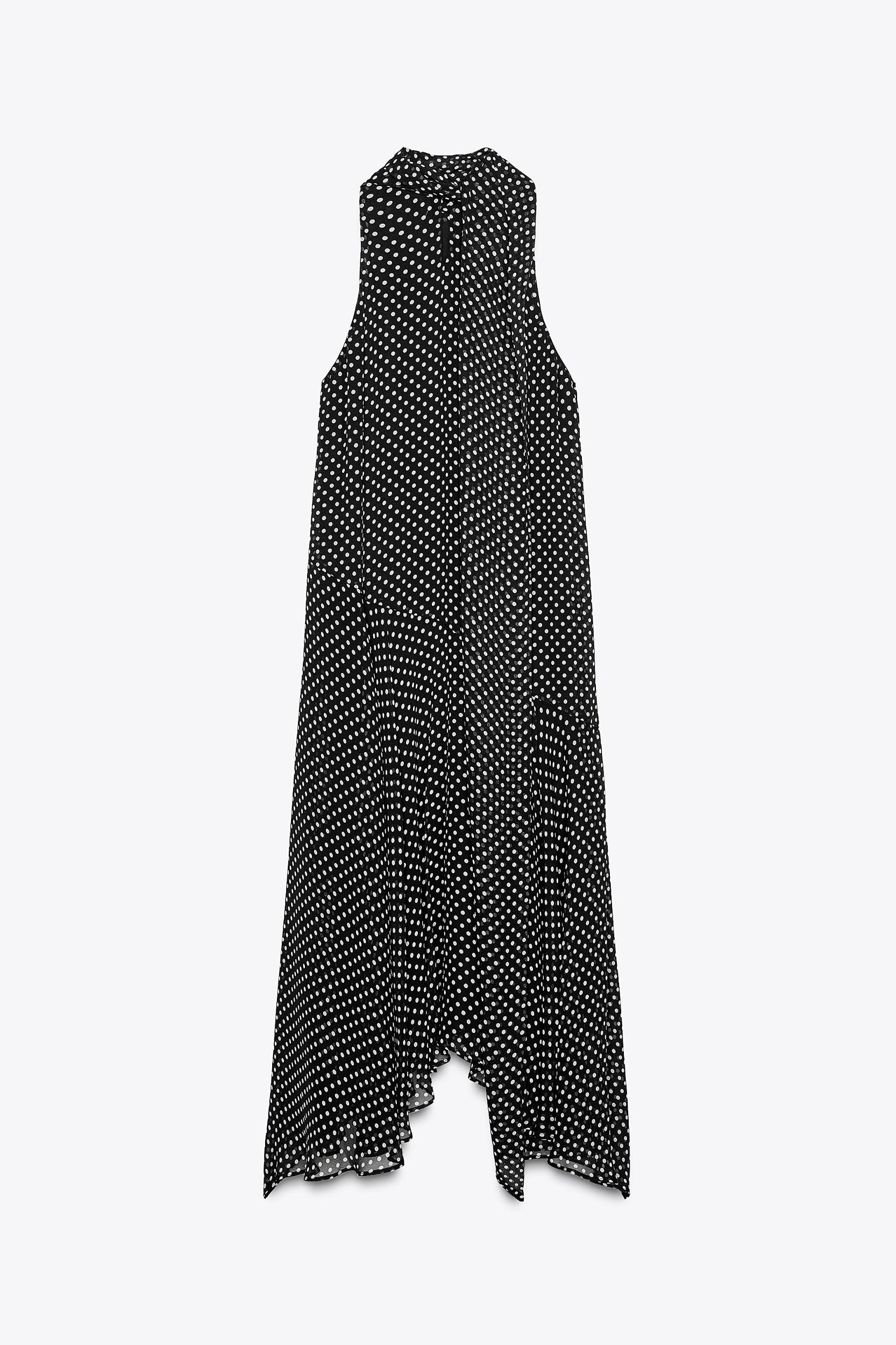 ZW COLLECTION HALTER POLKA DOT DRESS Product Image