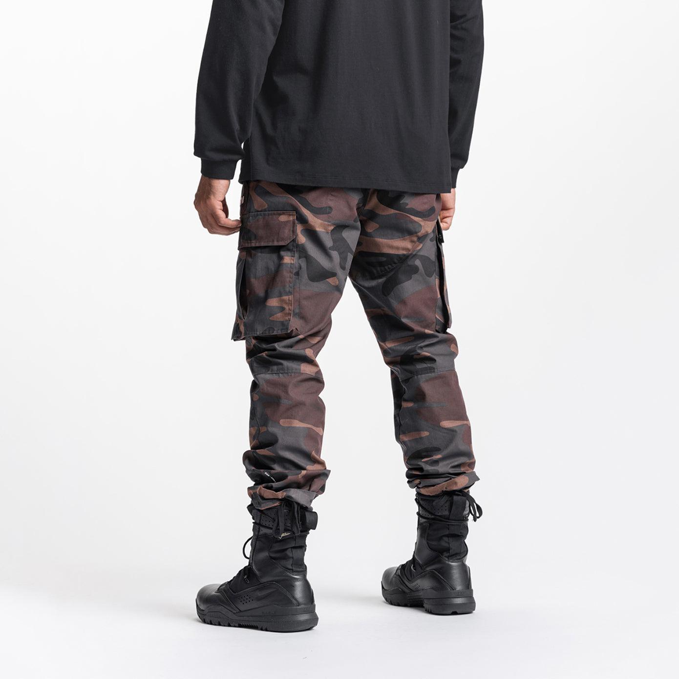 0564. Weather-Ready Technical Cargo Pant - Rust Camo Product Image