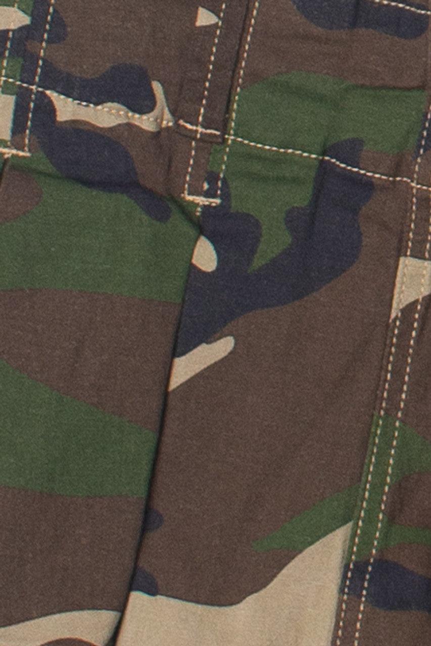 Low Rise Denim Pleated Mini Skort Product Image