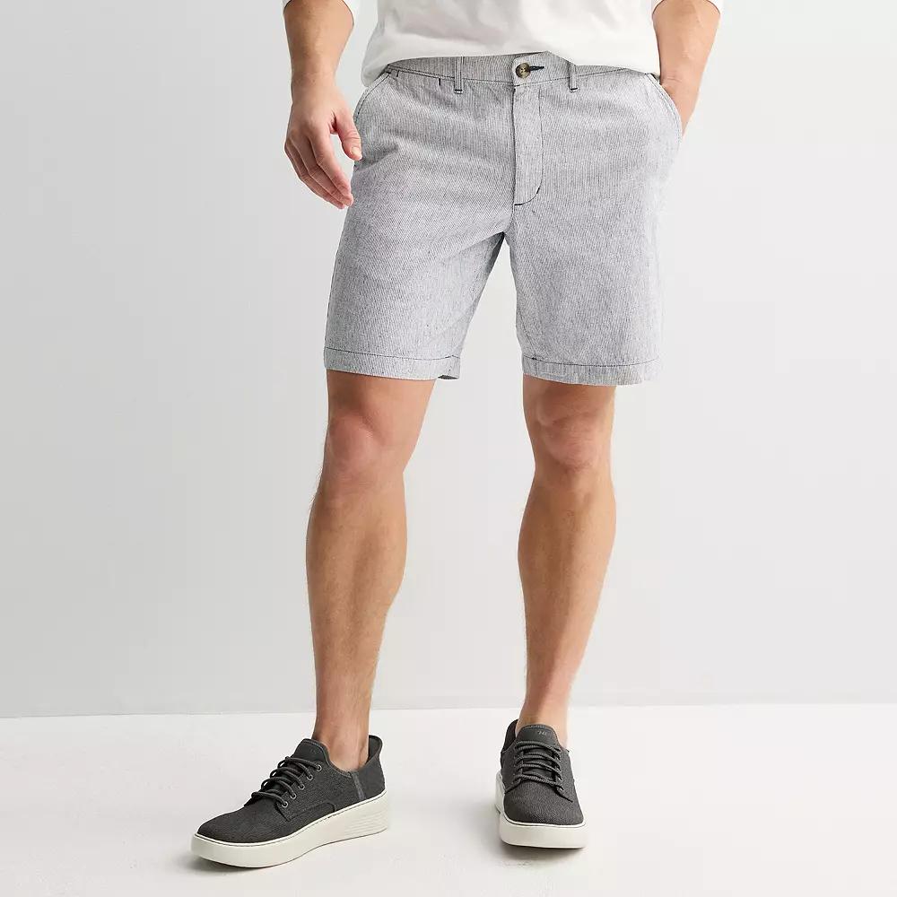 Men's Sonoma Goods For Life® 9" Flexwear Flat Front Shorts,  Product Image