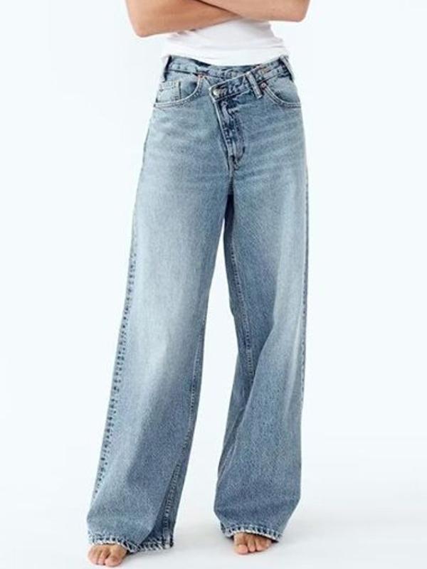 Casual Fashion Boyfriend Jeans Product Image