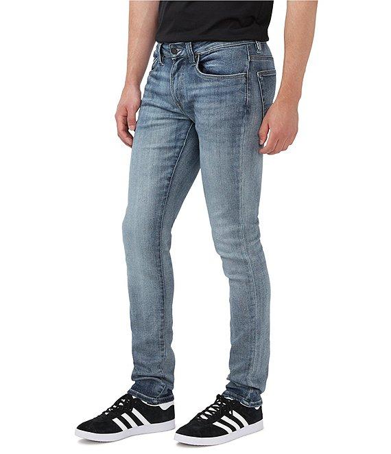 Buffalo David Bitton Skinny Max Fit Light Wash Jeans Product Image