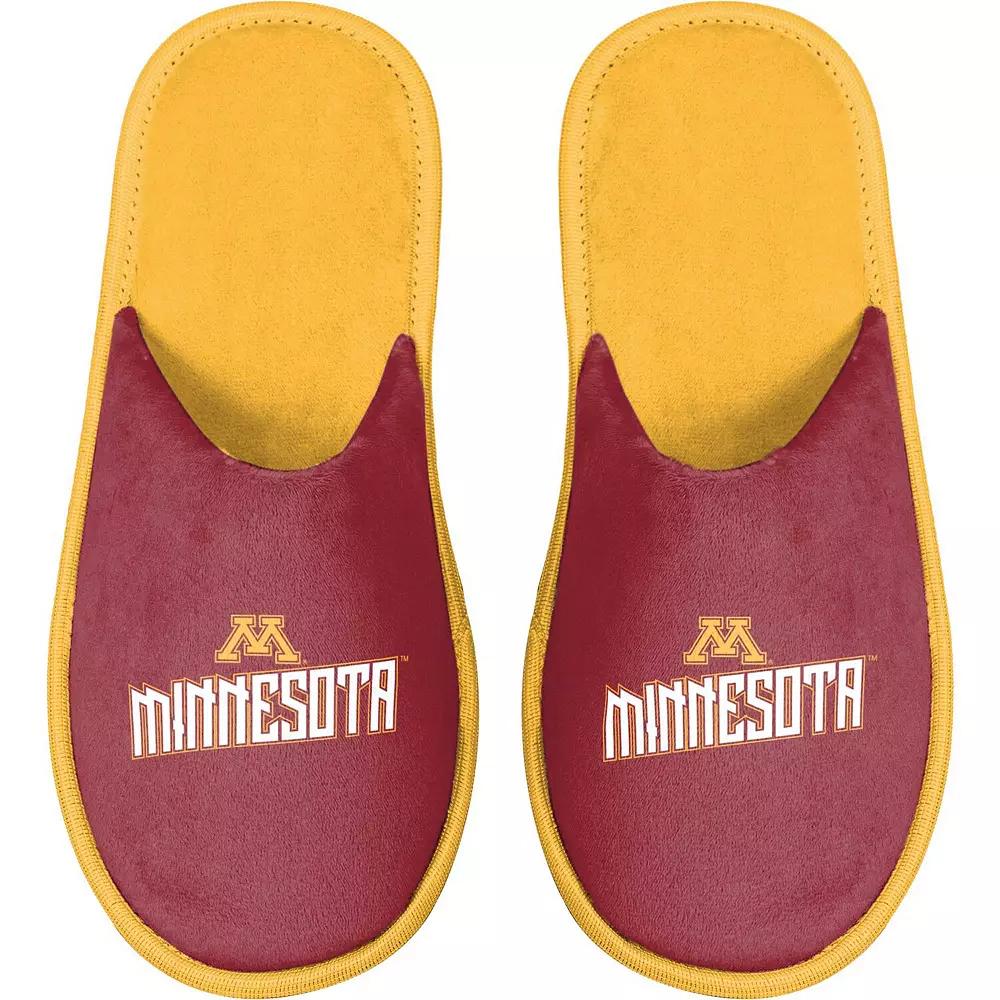 Men's FOCO Minnesota Golden Gophers Scuff Slide Slippers, Size: Large, Red Product Image
